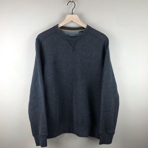 G.H. BASS & CO || Sueded Fleece Crew Neck